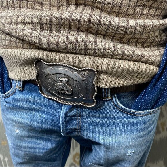 Polo Ralph Lauren Vintage Tan & Brown Check Plaid Linen Vest - Picture 12 of 16